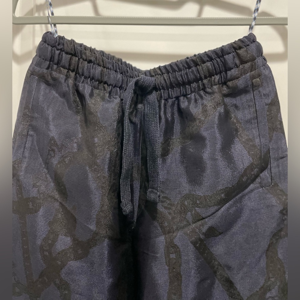Zadig & Voltaire Pomy Jacquard Chains Trousers Navy Black Size 36 FR - Picture 6 of 11